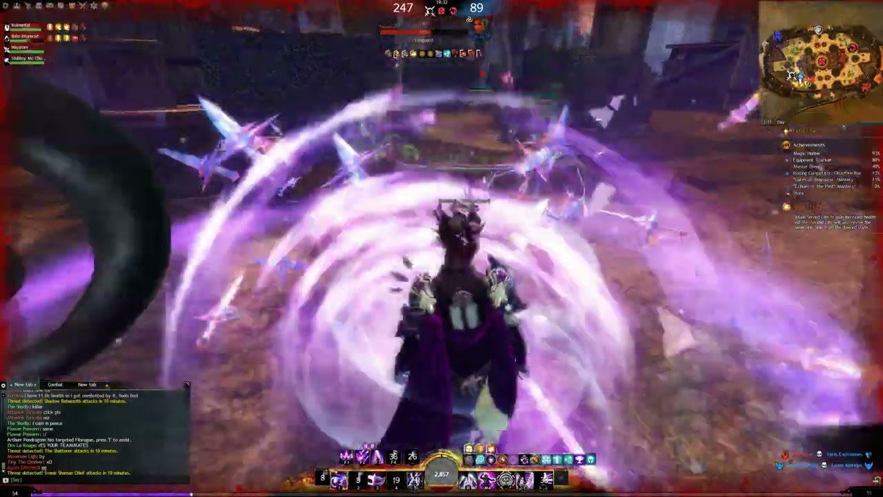 Guild Wars 2 Virtuoso PVP! quick match, watch in 4k!