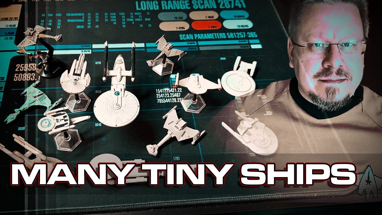 Miniature Star Trek Ships - Micro Machines, FASA, Star Fleet Battles, Johnny Lightning, Hot Wheels..