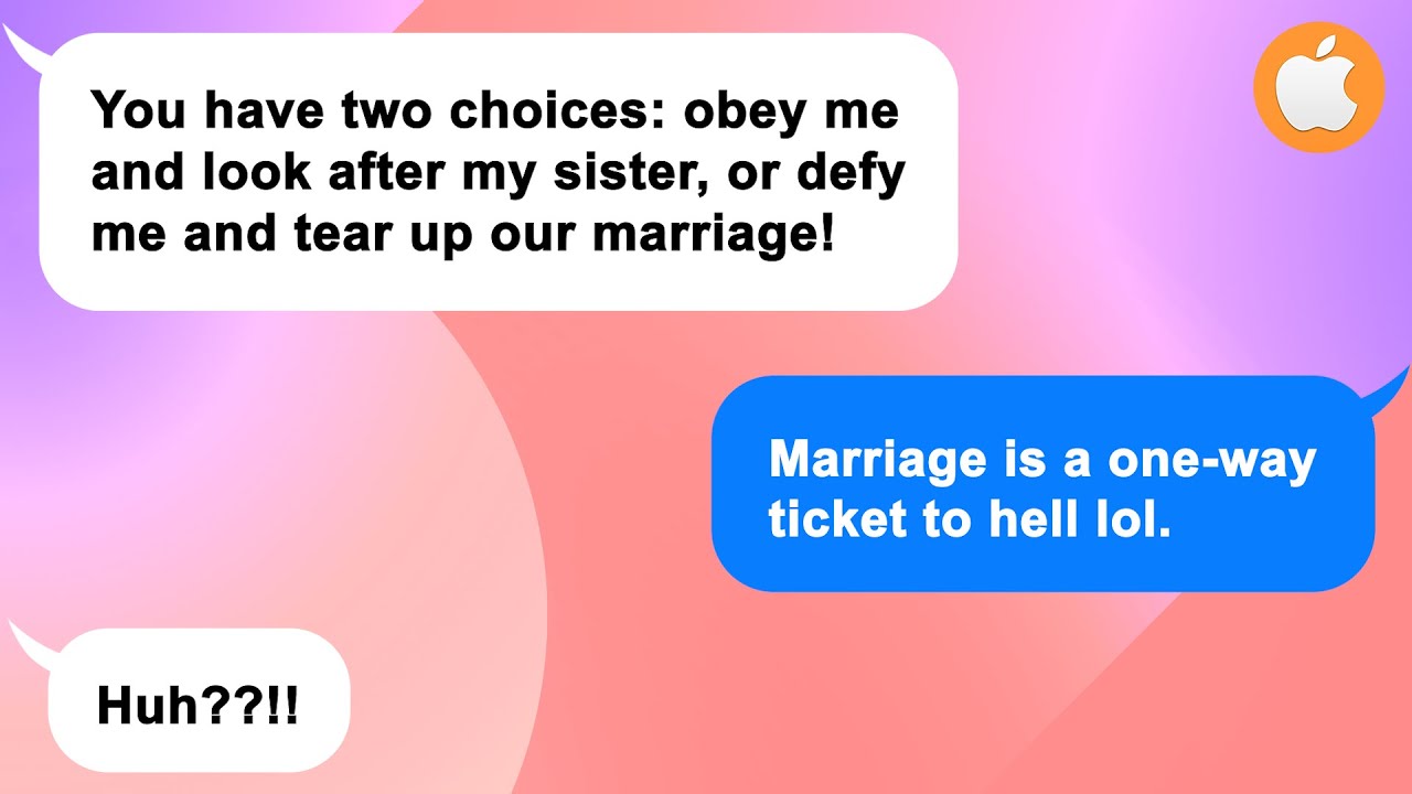 [Apple] My idiot hubby kicks his pregnant wife out of the house to make room for SIL and her brats