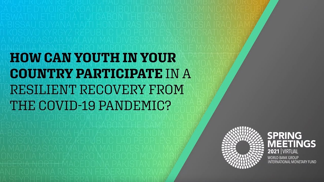 How Can Youth in Your Country Participate in a Resilient Recovery from the COVID-19 Pandemic?
