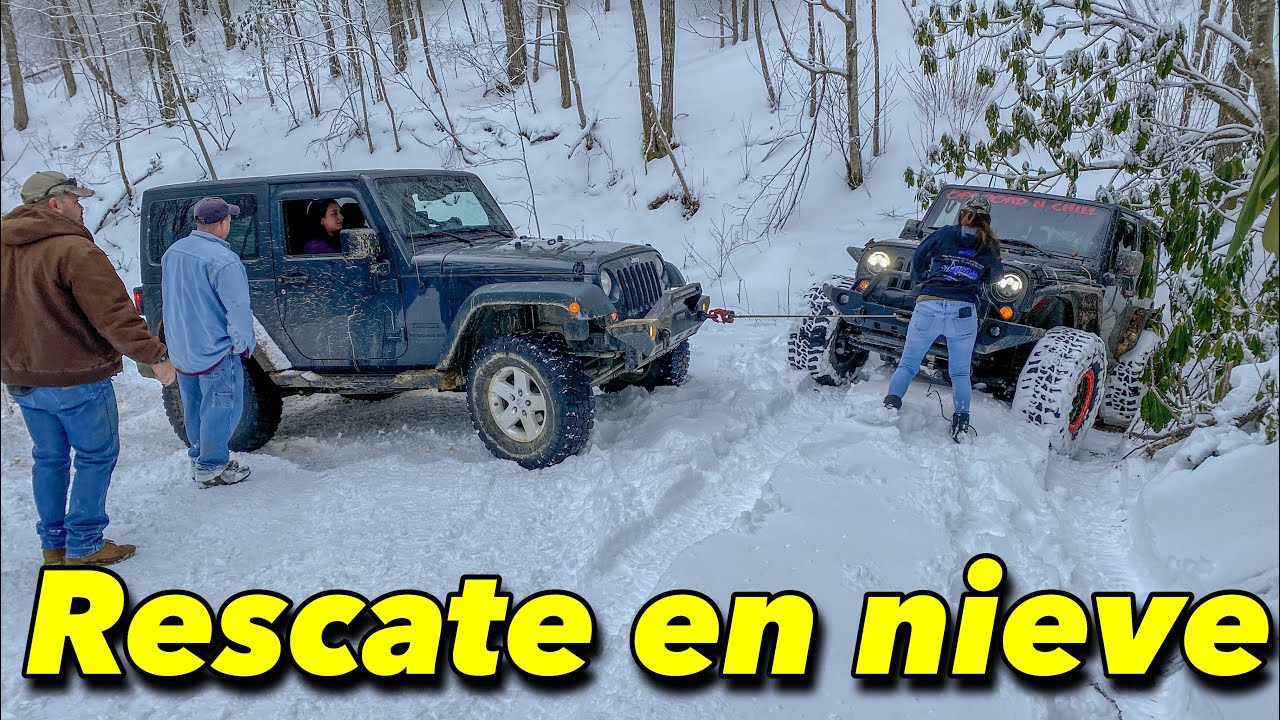 ❄️ Rescatamos al Jeep en la Tormenta de Nieve