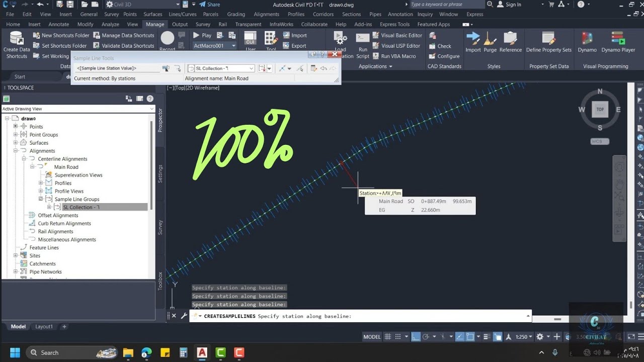 كيفية التعديل علي السمبل لاين - Edit sample line