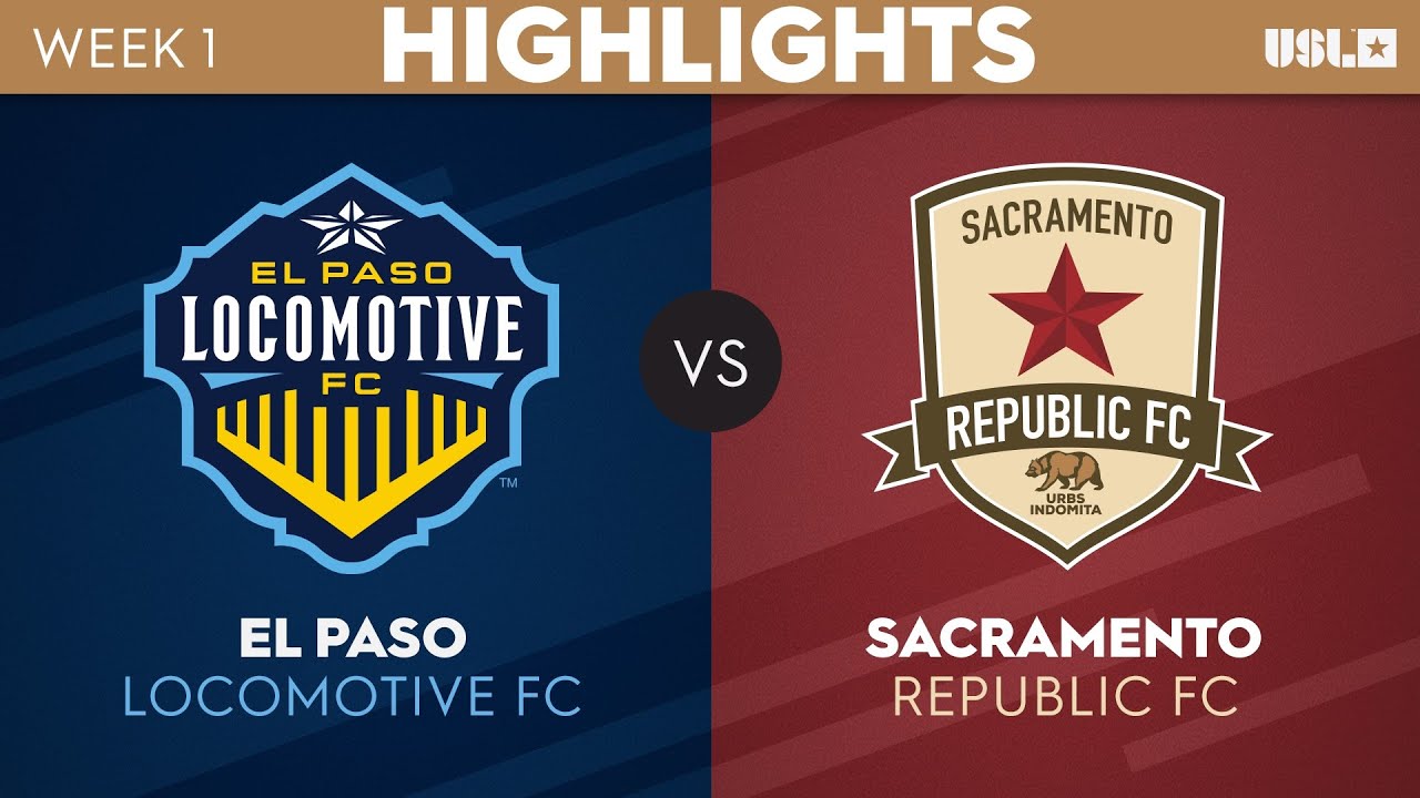3.11.2023 | El Paso Locomotive FC vs. Sacramento Republic FC - Game Highlights