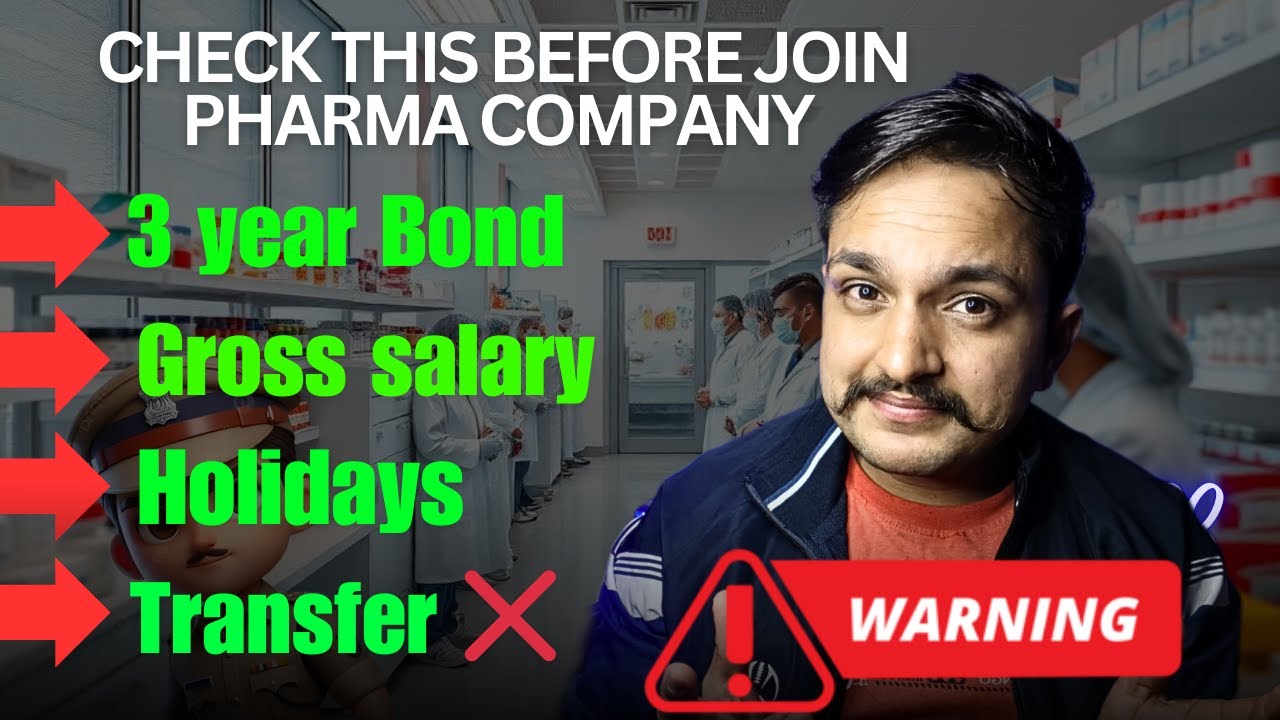 Dont join pharma company before watching this❌Career बर्बाद| Pharma Company Bond Reality