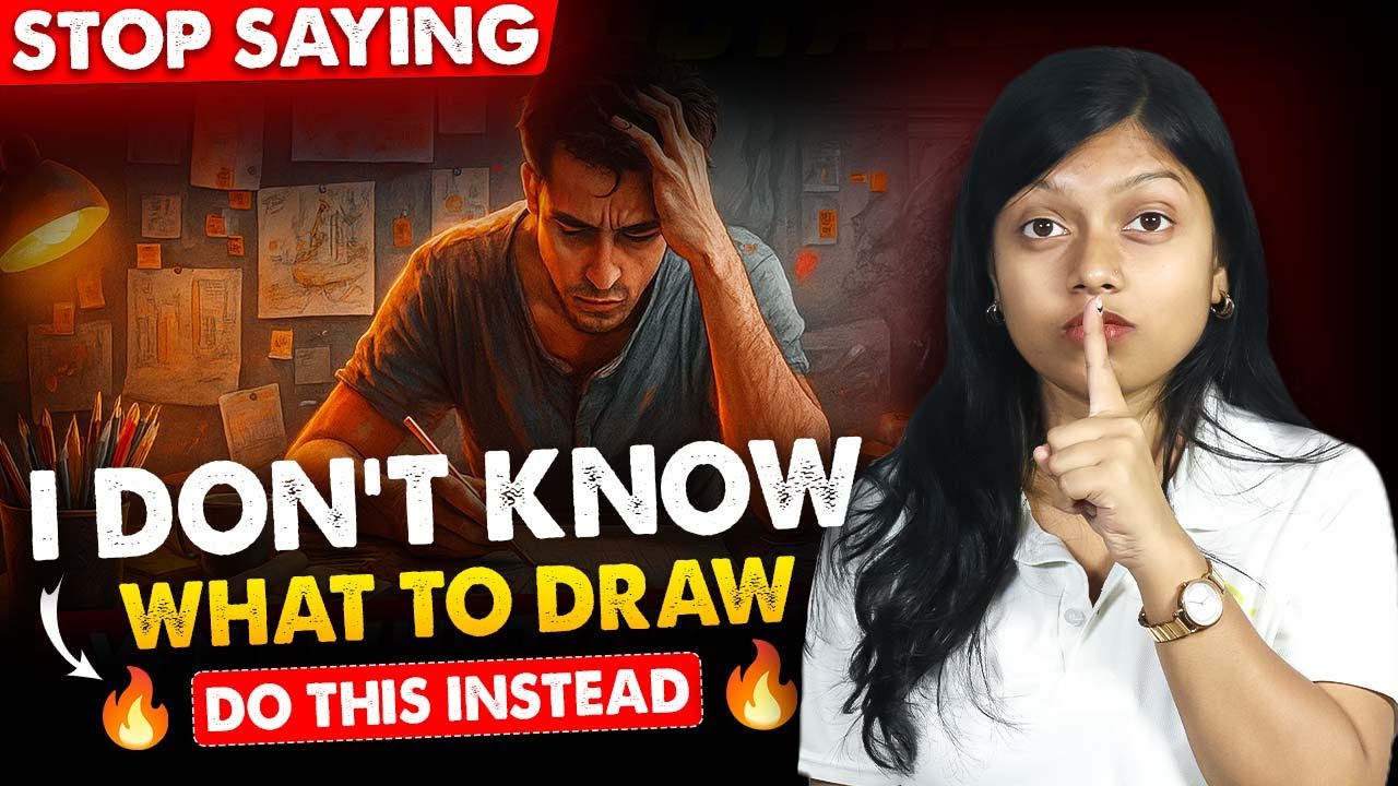 Struggling with Drawing Ideas? Watch This Before Your NID, NIFT or UCEED Exam !