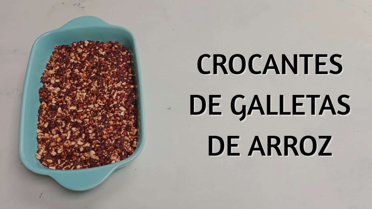 Cómo Hacer Crocantes de Galletas de Arroz