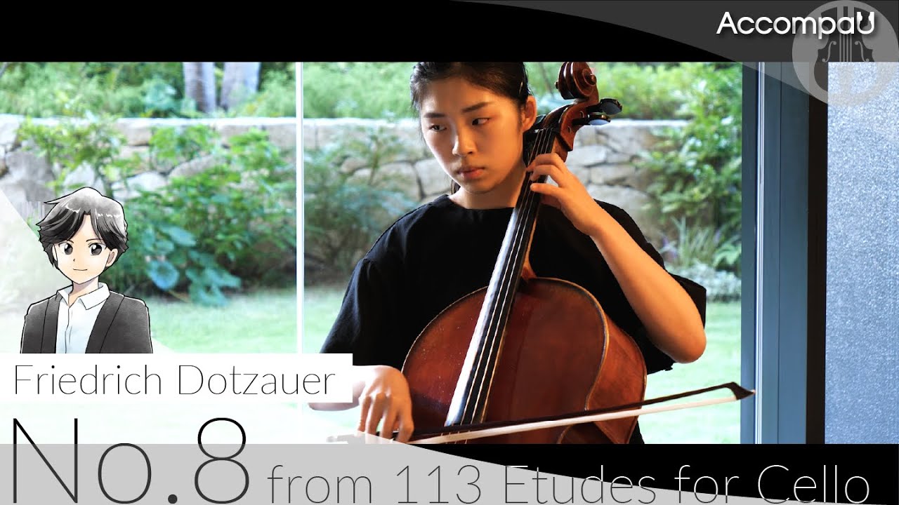 No.8 from 113 Etudes for Cello | F.Dotzauer【Recital Version】