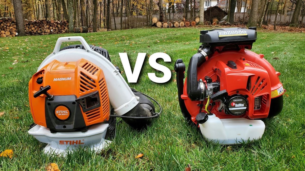 Обзор и сравнение STIHL BR800 и RedMax EBZ8550