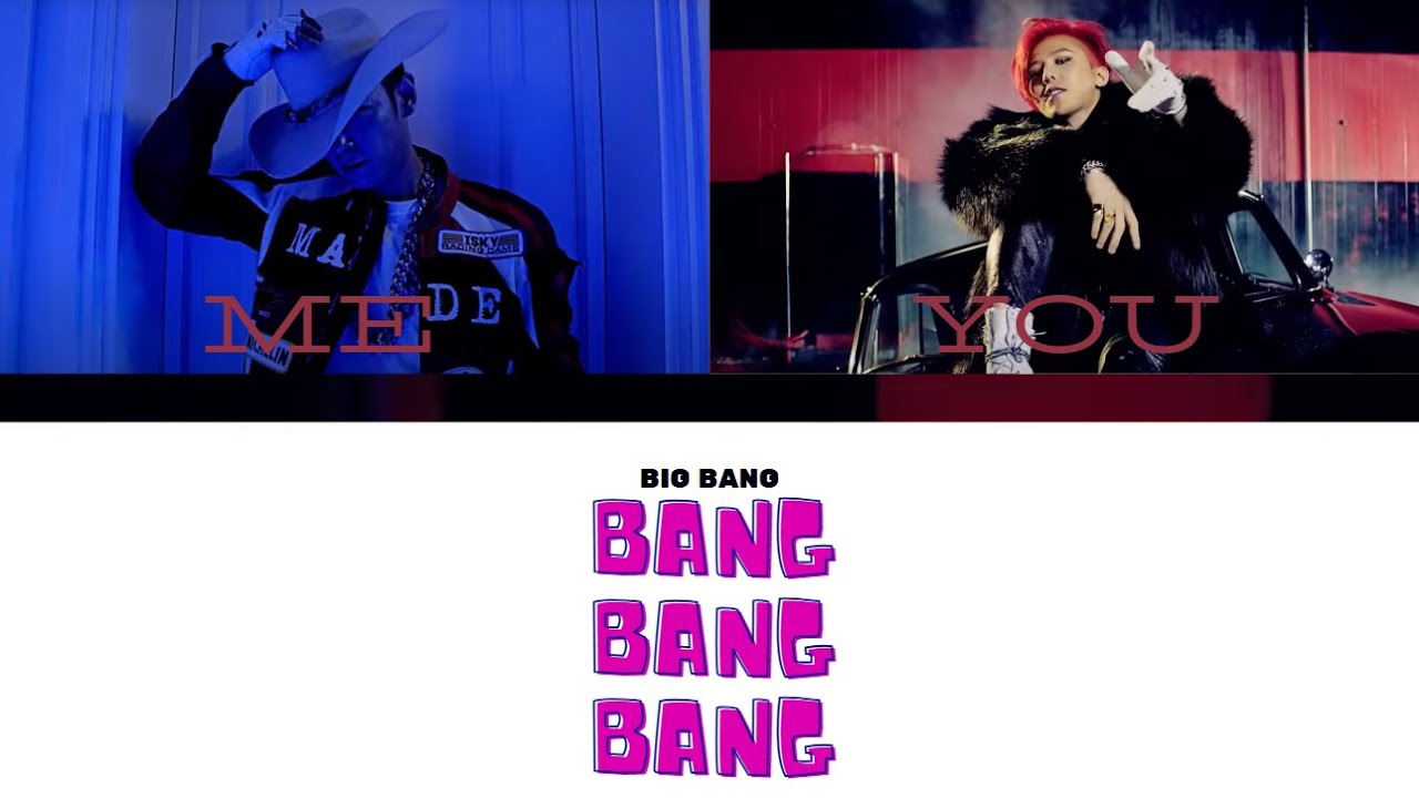 BIG BANG 'BANG BANG BANG' (뱅뱅뱅) (SING WITH ME) | KARAOKE