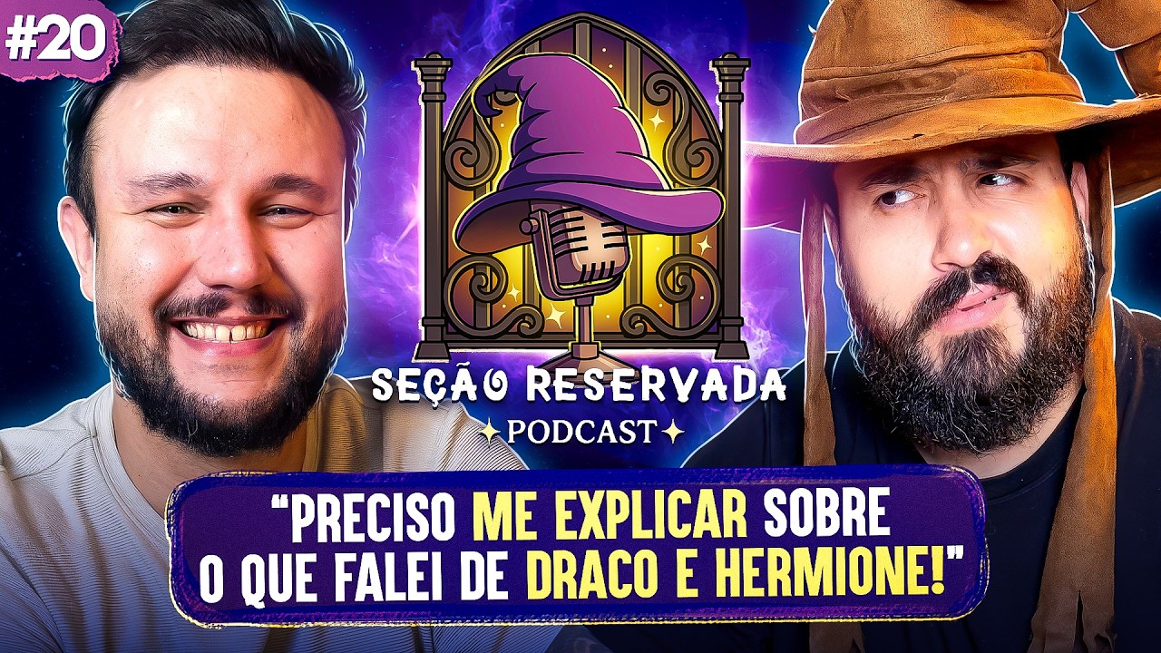 MARKETING DA SÉRIE HARRY POTTER E OPINIÕES SOBRE FANFICS E IA! l SEÇÃO RESERVADA #20