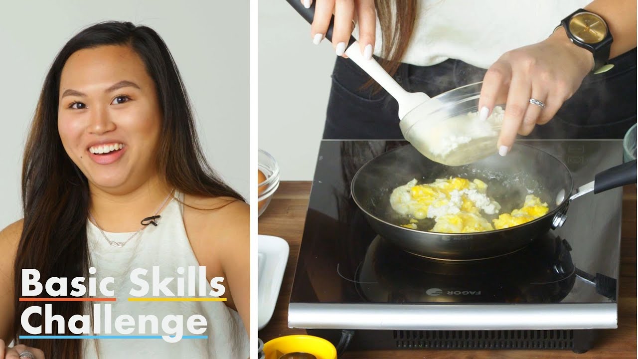 50 People Try to Make an Omelette | Basic Skills Challenge | Epicurious