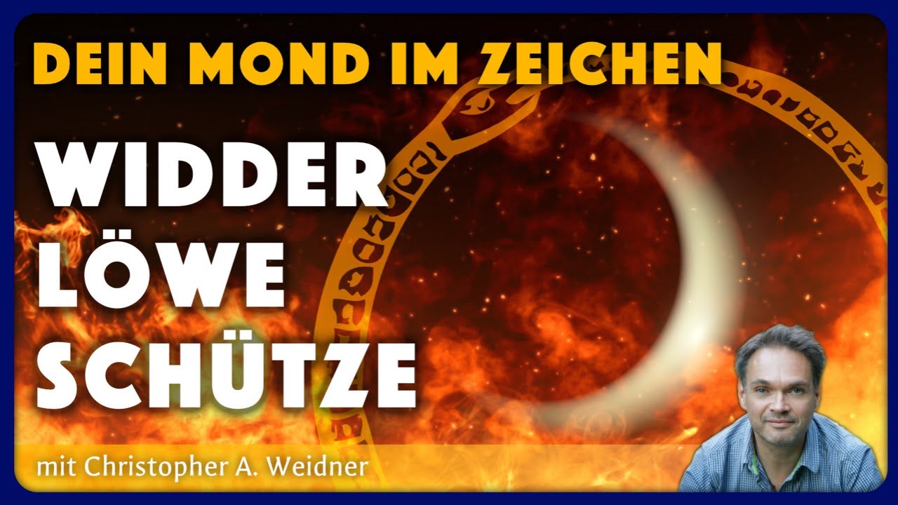 Dein Mond in den Zeichen: Widder, Löwe und Schütze (Feuerzeichen)