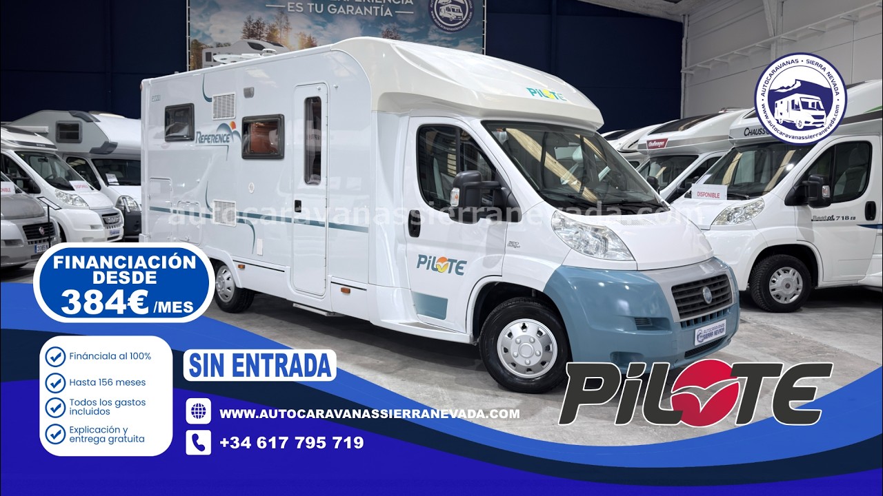 E26/04 AUTOCARAVANA PERFILADA PILOTE  REFERENCE P720