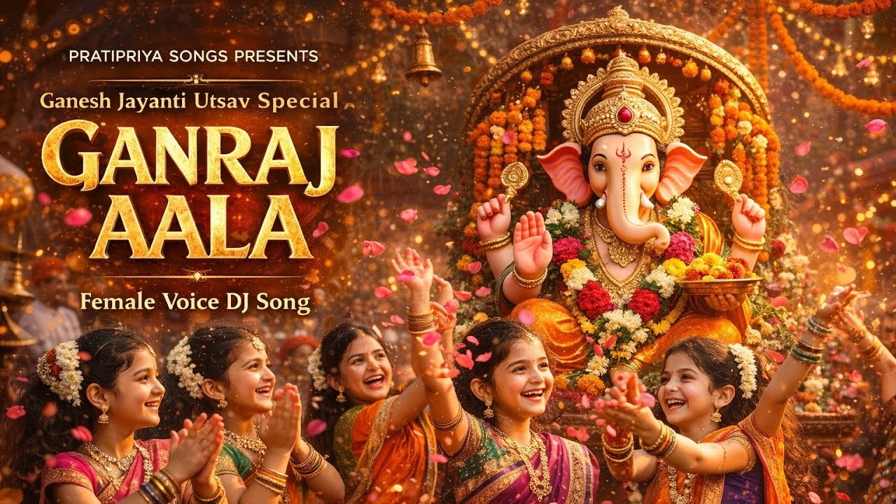 Ganraj Aala | Official Female Version | Shri Ganesh Jayanti Special | PRATIPRIYA SONGS