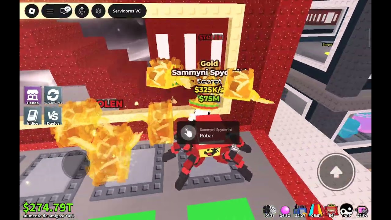 Jugando admin de tacos