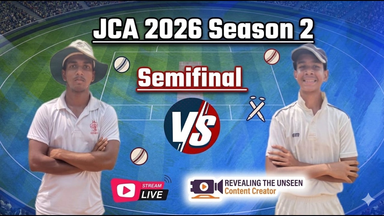 LIVE🛑: jatani  VS cuttack| Semifinal| jca cup 2026 season 2 #revealingtheunseen