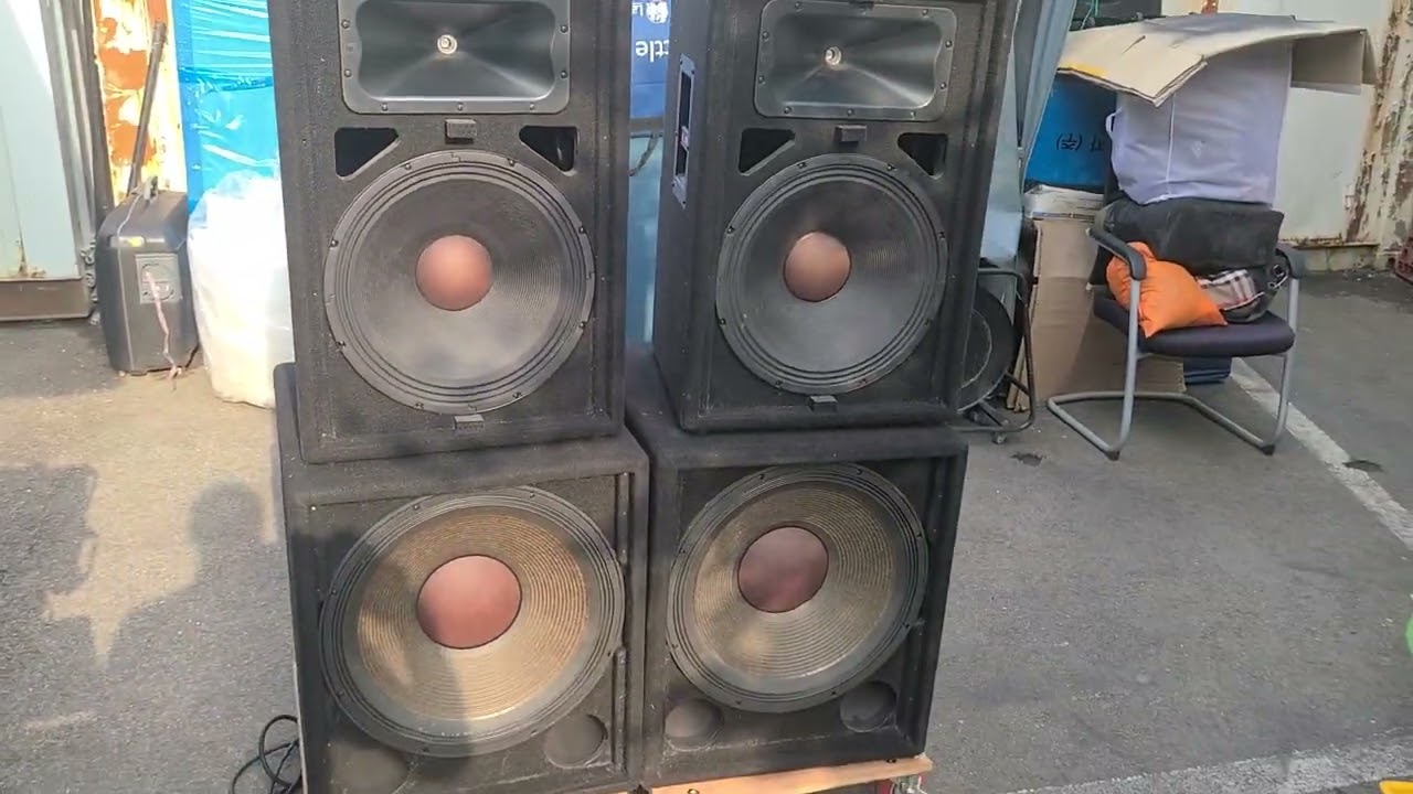 JBL JRX115 & JRX118S JBL 중고스피커 우퍼스피커