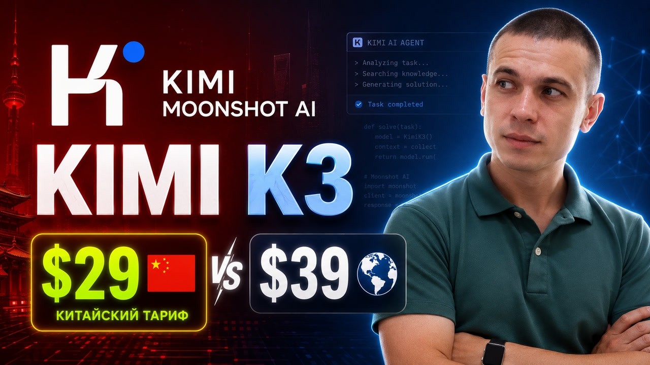 Kimi K3 за $29: китайские тарифы, Kimi Code и регистрация
