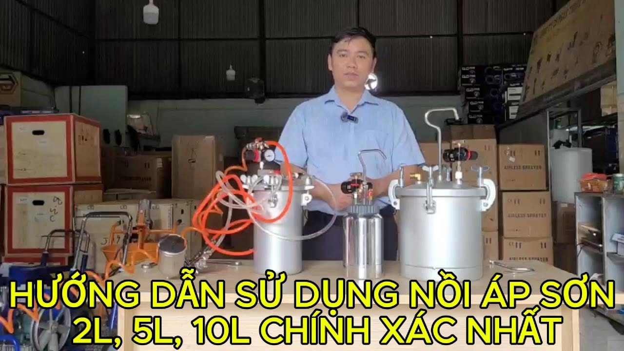 Hướng Dẫn Sử Dụng Nồi Áp Sơn 2L; 5L, 10L