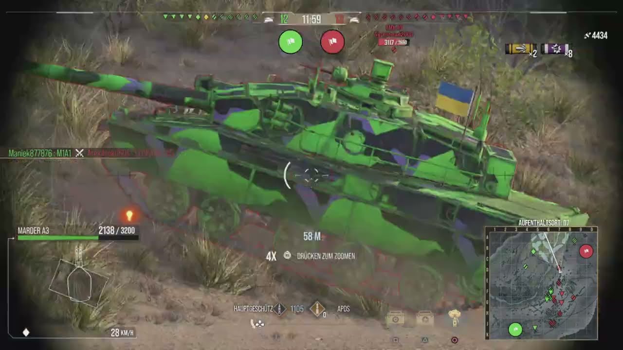 Marder 1A3 Gameplay | World of Tanks Console