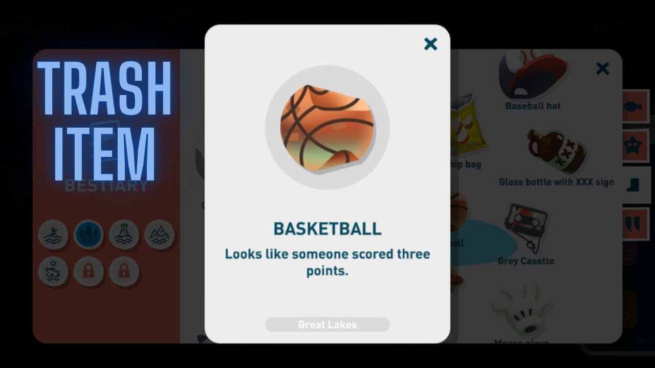 Creatures of the Deep Fishing Basketball Location Great Lakes Walkthrough Gameplay Tips and Tricks