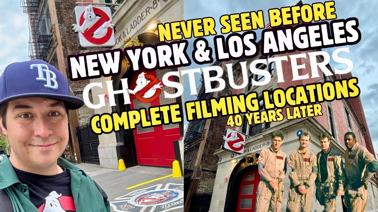 Ultimate Ghostbusters (1984) Filming Locations - New York & Los Angeles - ALL SPOTS - Then N Now 