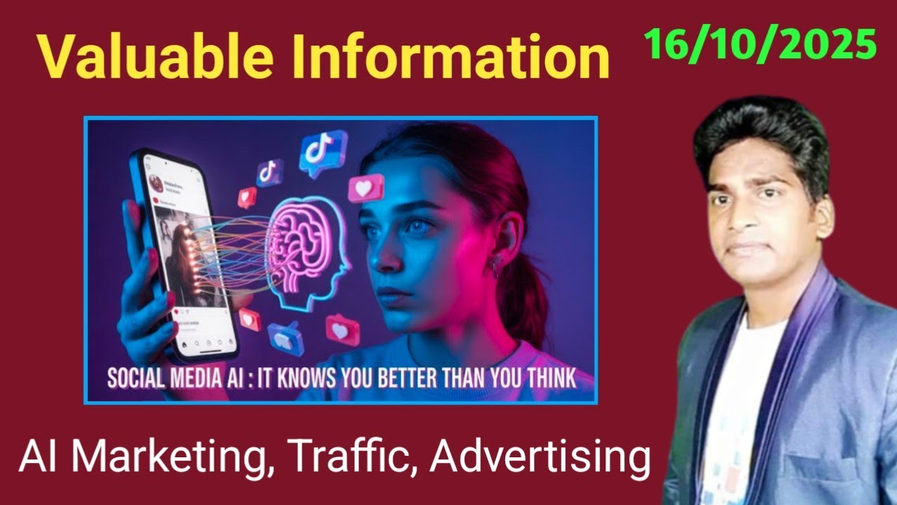 Valuable Information About AI Marketing, Traffic, Advertising & Social Media #VictoryWithAsh