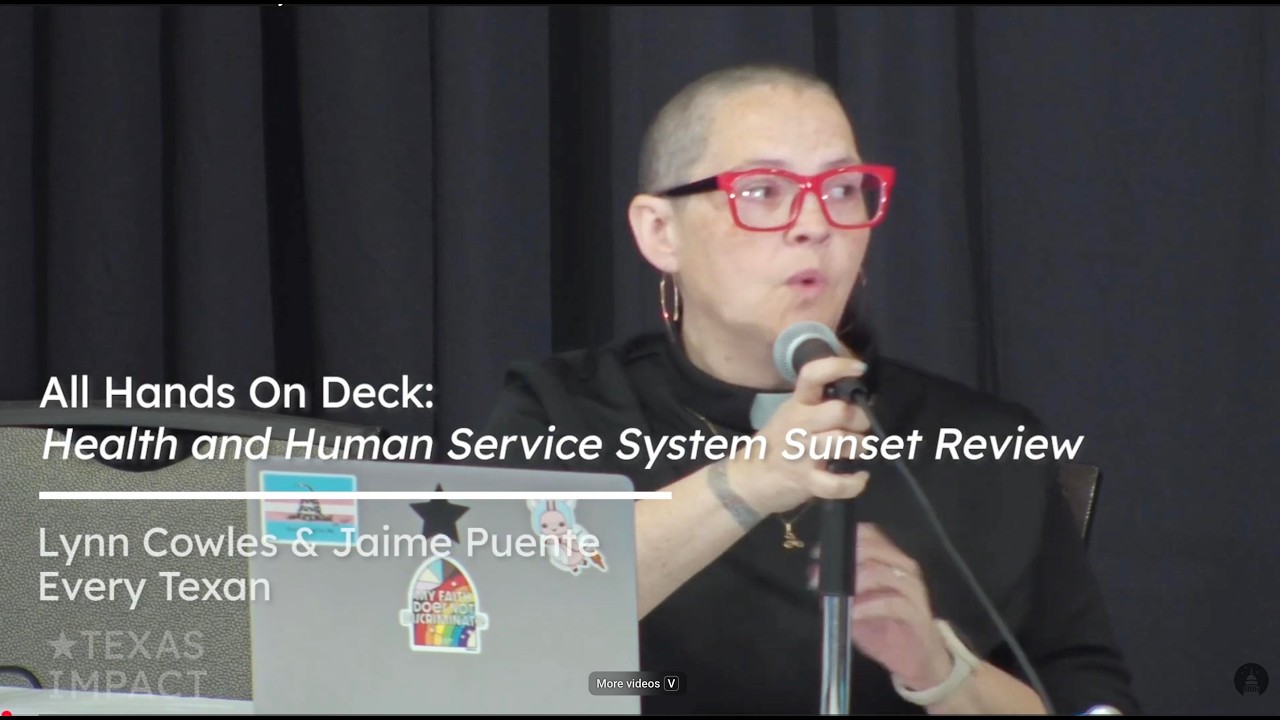 All Hands on Deck: Health and Human Services System Sunset Review