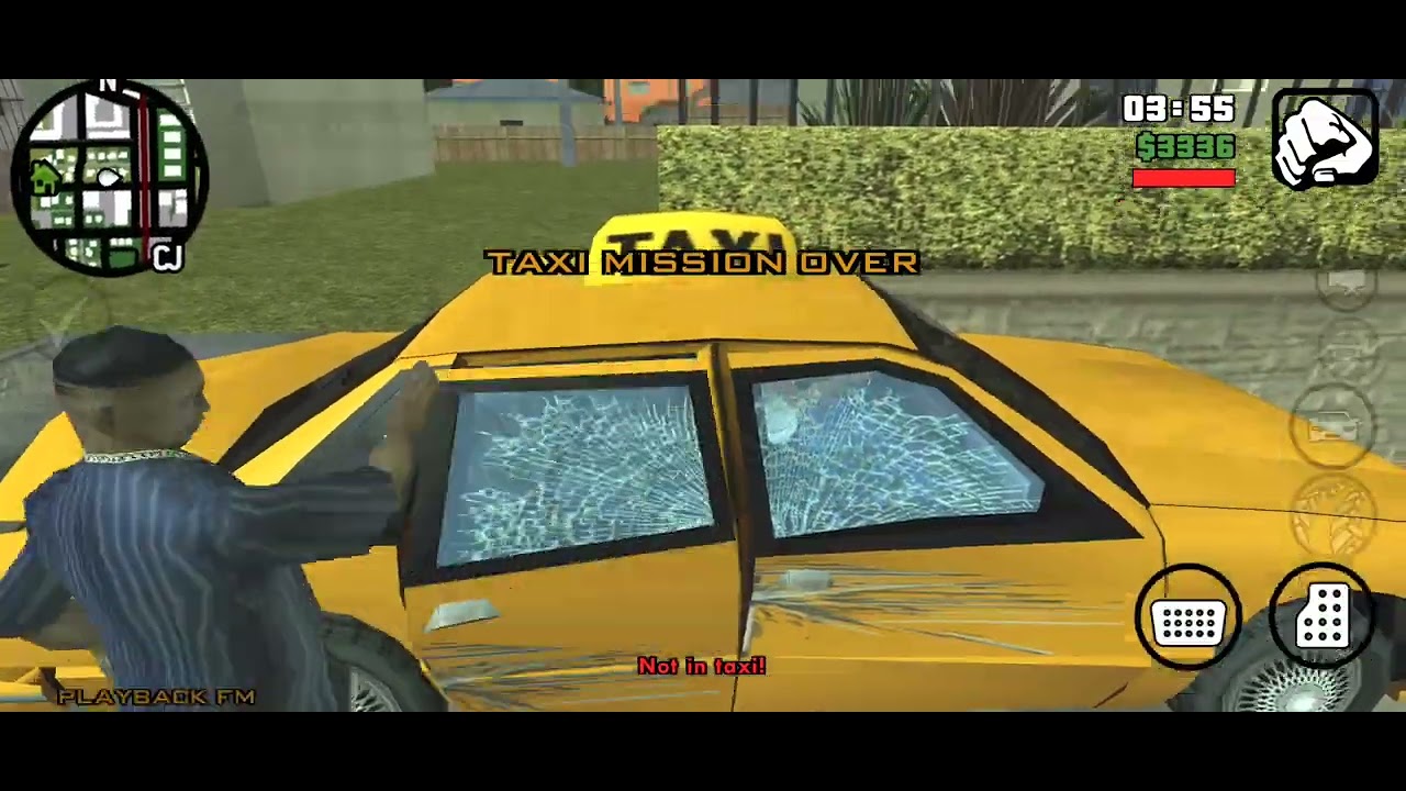 GTA San Andreas/taxi driver job 🚕 Keya and GANGSTAR mara uper hamla kar deya 😂