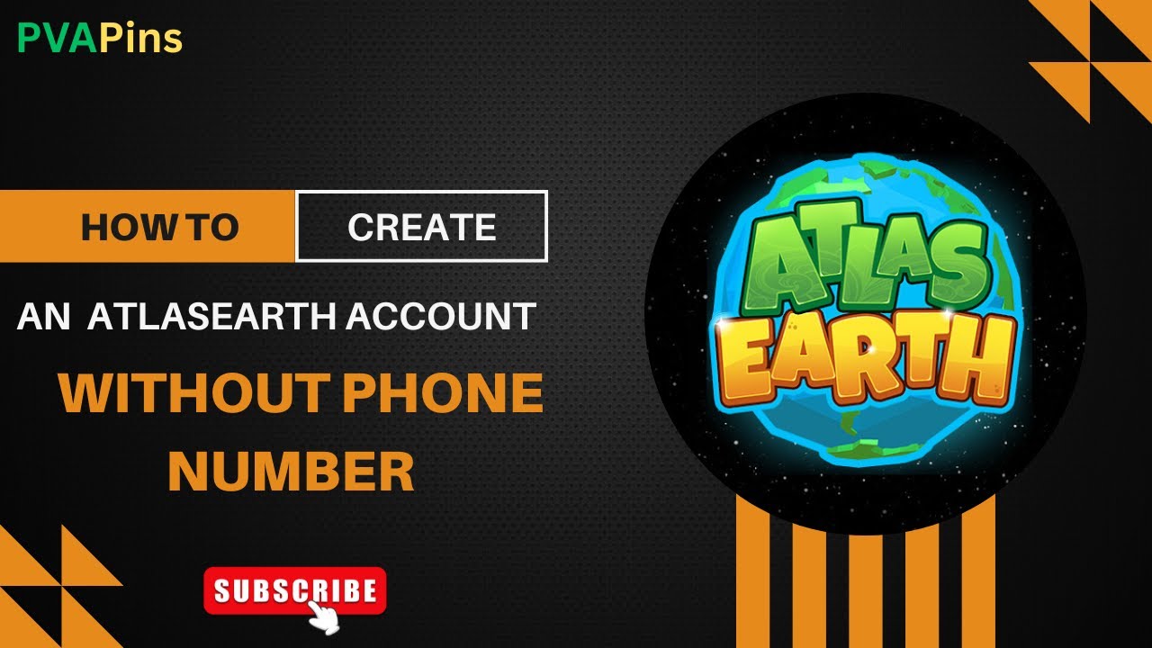 How to Create an Atlasearth Account without phone Number