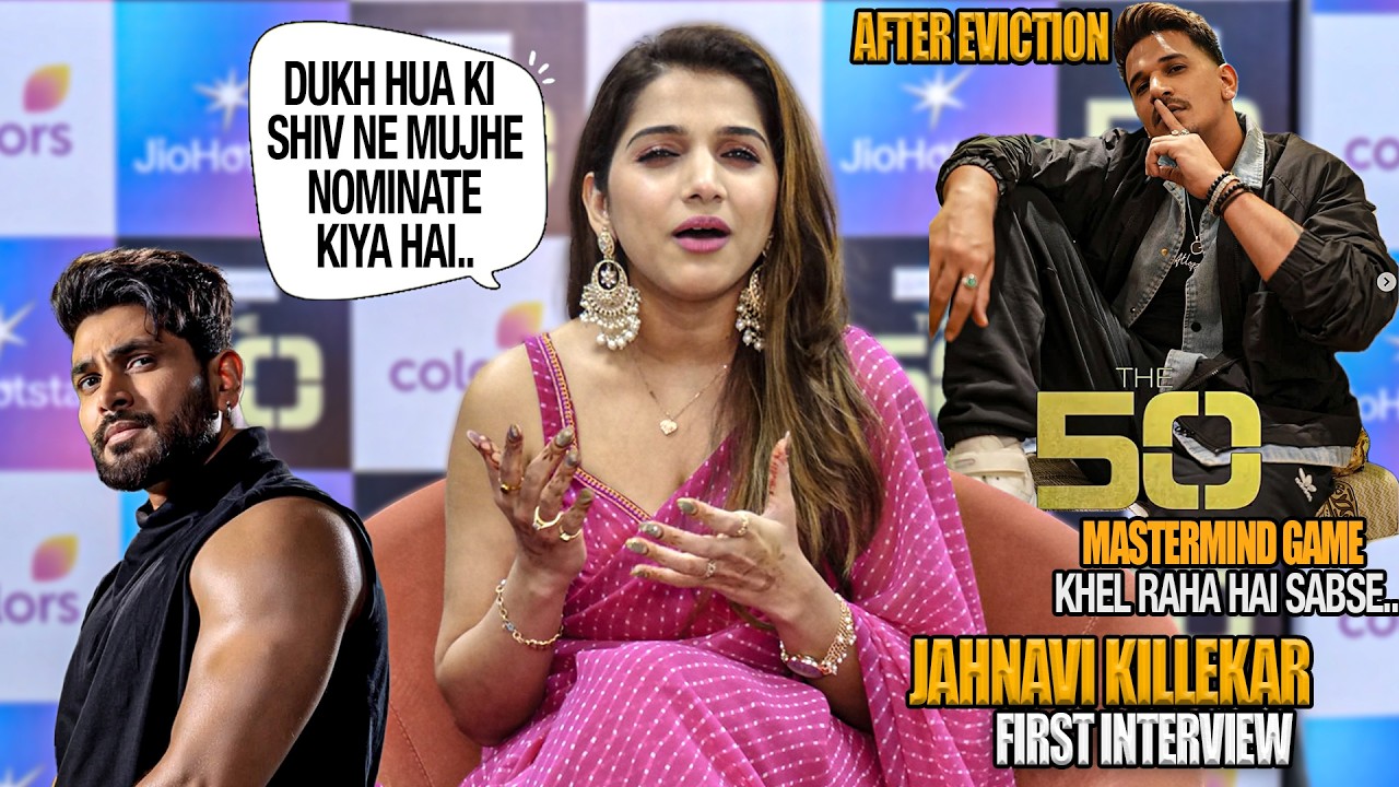 Jahnavi Killekar | FIRST Interview after Unexpected Eviction The 50 | Prince Narula, Shiv Thakare