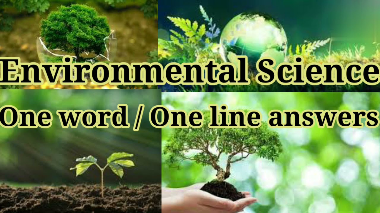 Environmental Science / Engineering | MCQ | 45+ one word Questions | Civil Engineering | Shiwani Jha