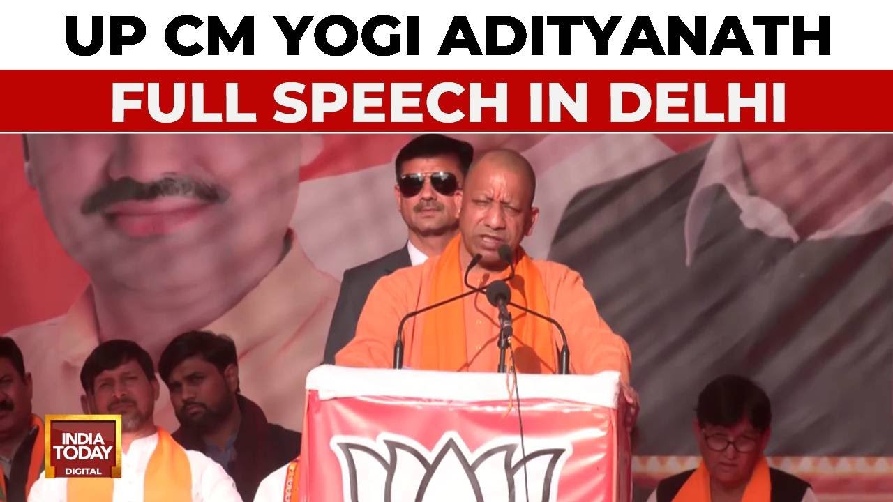 Delhi Election 2025: UP CM Yogi Adityanath Rains Fire On Arvind Kejriwal And AAP In Delhi Campaign