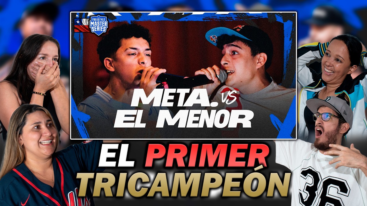 🏆 ¡EL PRIMER TRICAMPEÓN CHILENO 🇨🇱 ! - COLOMBIANOS REACCIONAN a EL MENOR vs META [FMS CHILE 2026]