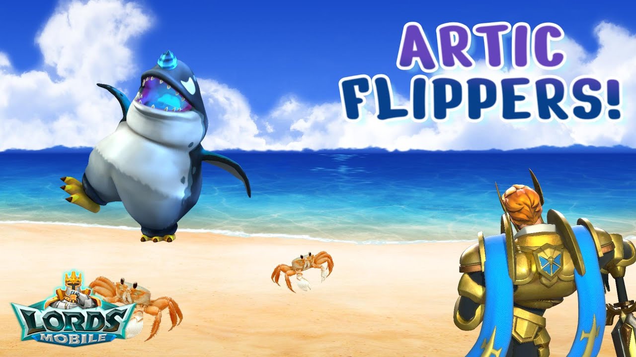 Monster Hunting Arctic Flippers! Lords Mobile