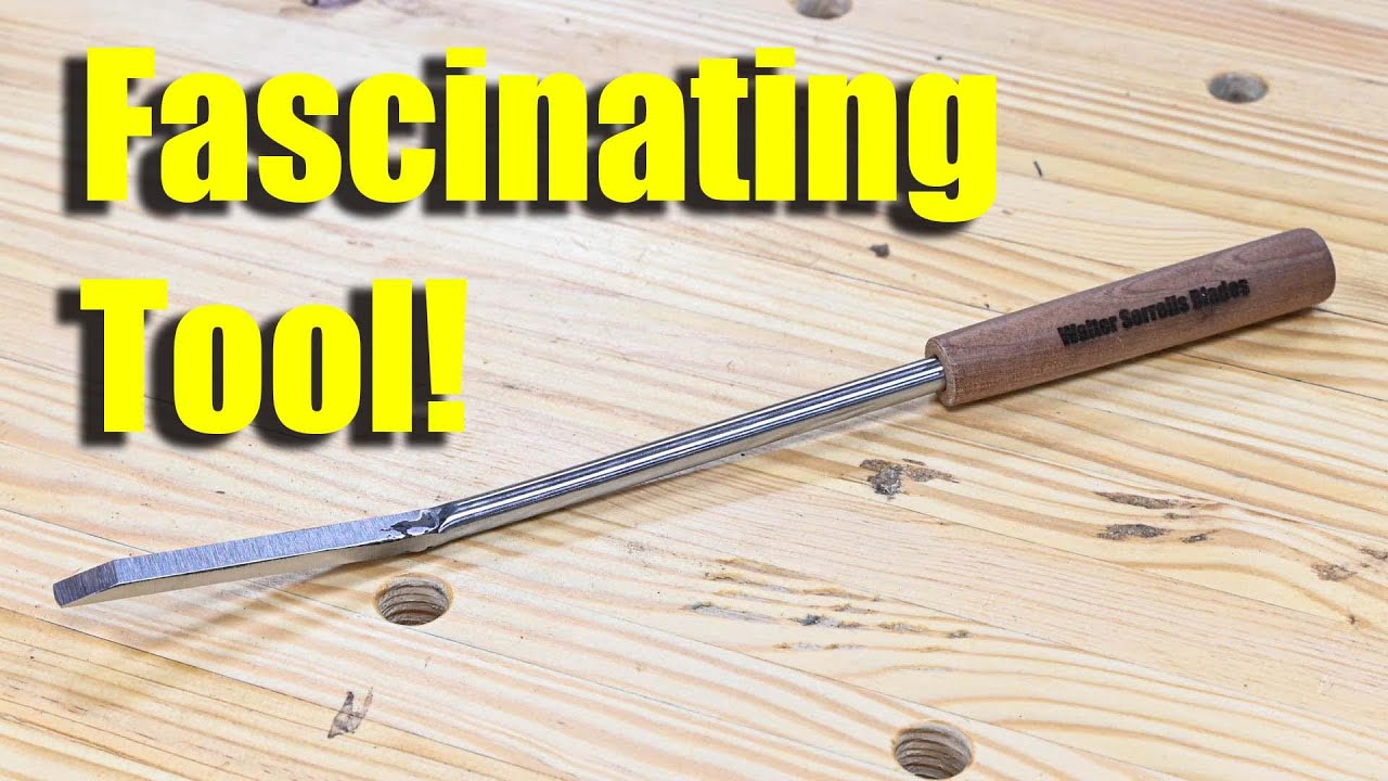 Awesome Japanese Scabbard Chisel - Intro to Saya Nomi
