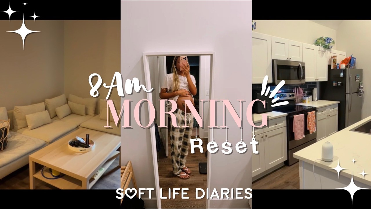 Cleaning & Resetting Before Work | Soft Life Diaries (25 Weeks Pregnant)