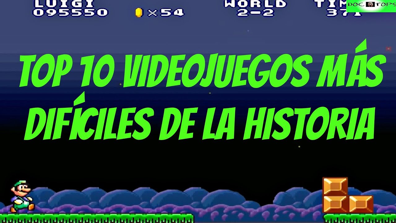 Top 10 Videojuegos Más Difíciles De La Historia