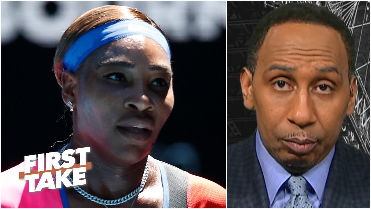 Stephen A. thinks Serena is considering retirement with Naomi Osaka standing in her way | First Take