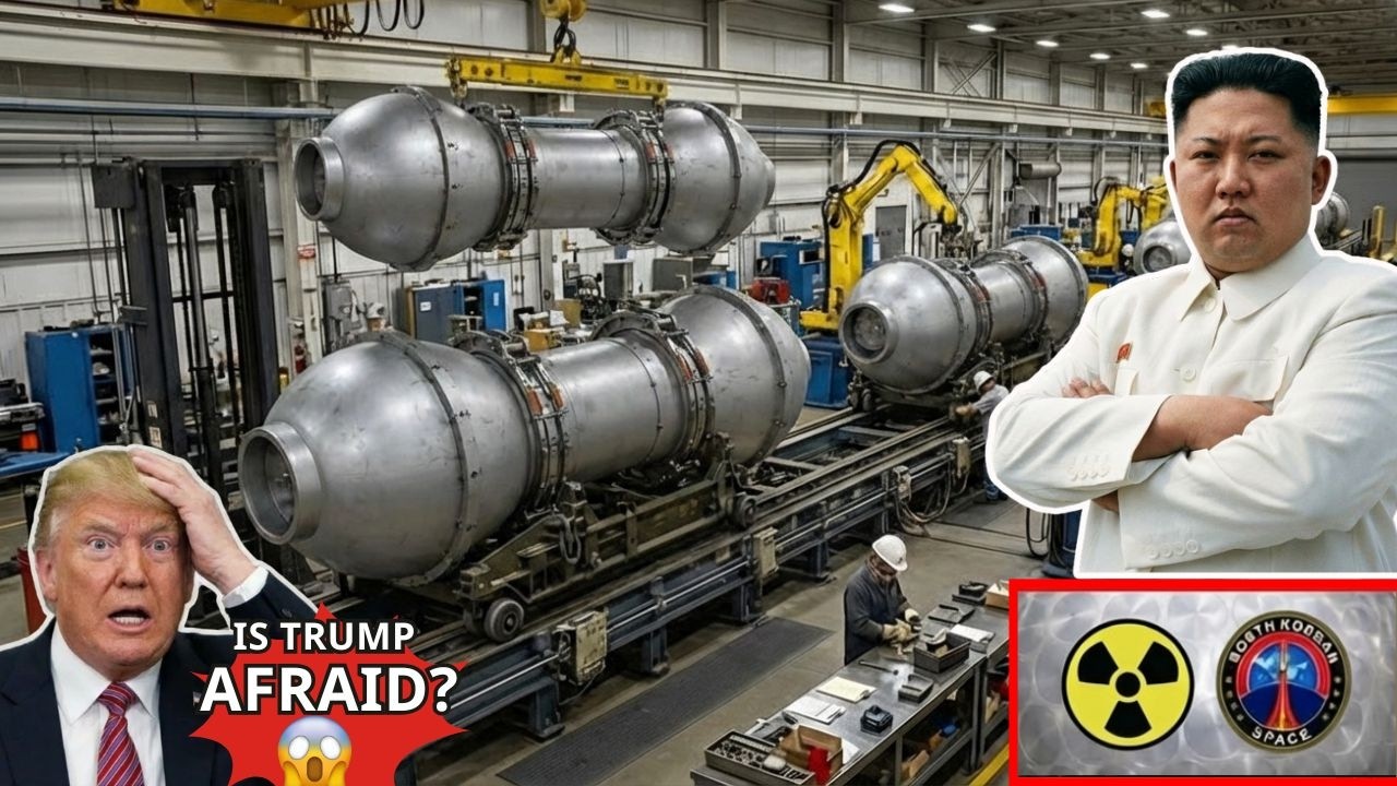 Inside North Korea’s Secret Factory:  100kt Power, Drone Delivery (Full Process)