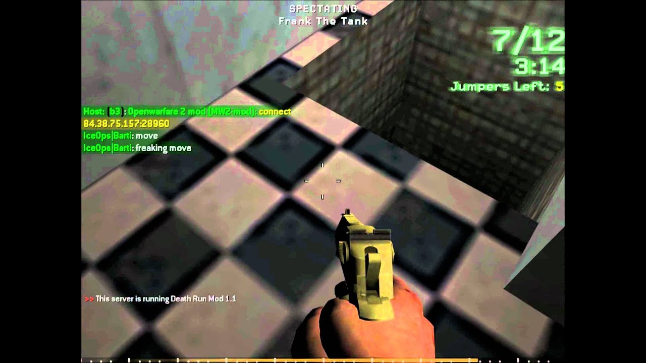 Cod4 Deathrun mod skills!