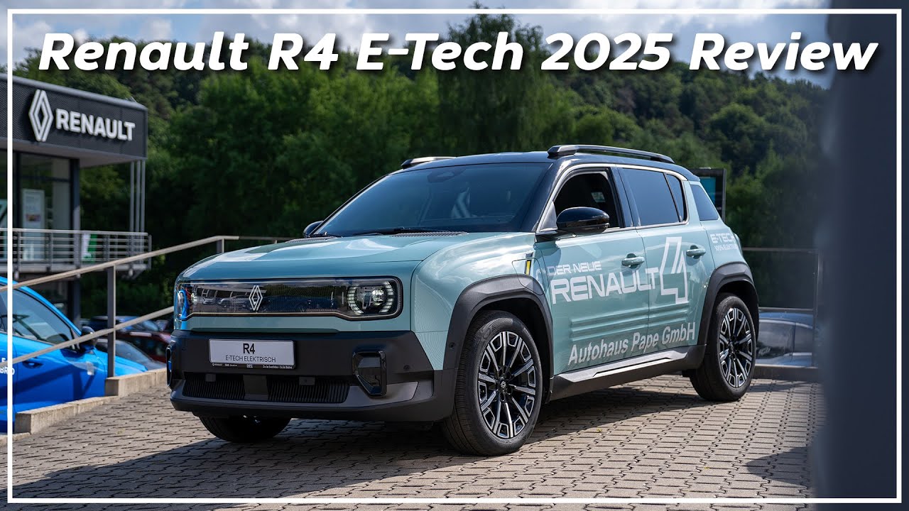 Renault R4 E-Tech 2025 - Noch ein Stück weiter gedacht als der R5? / Test /  Review / Meinung