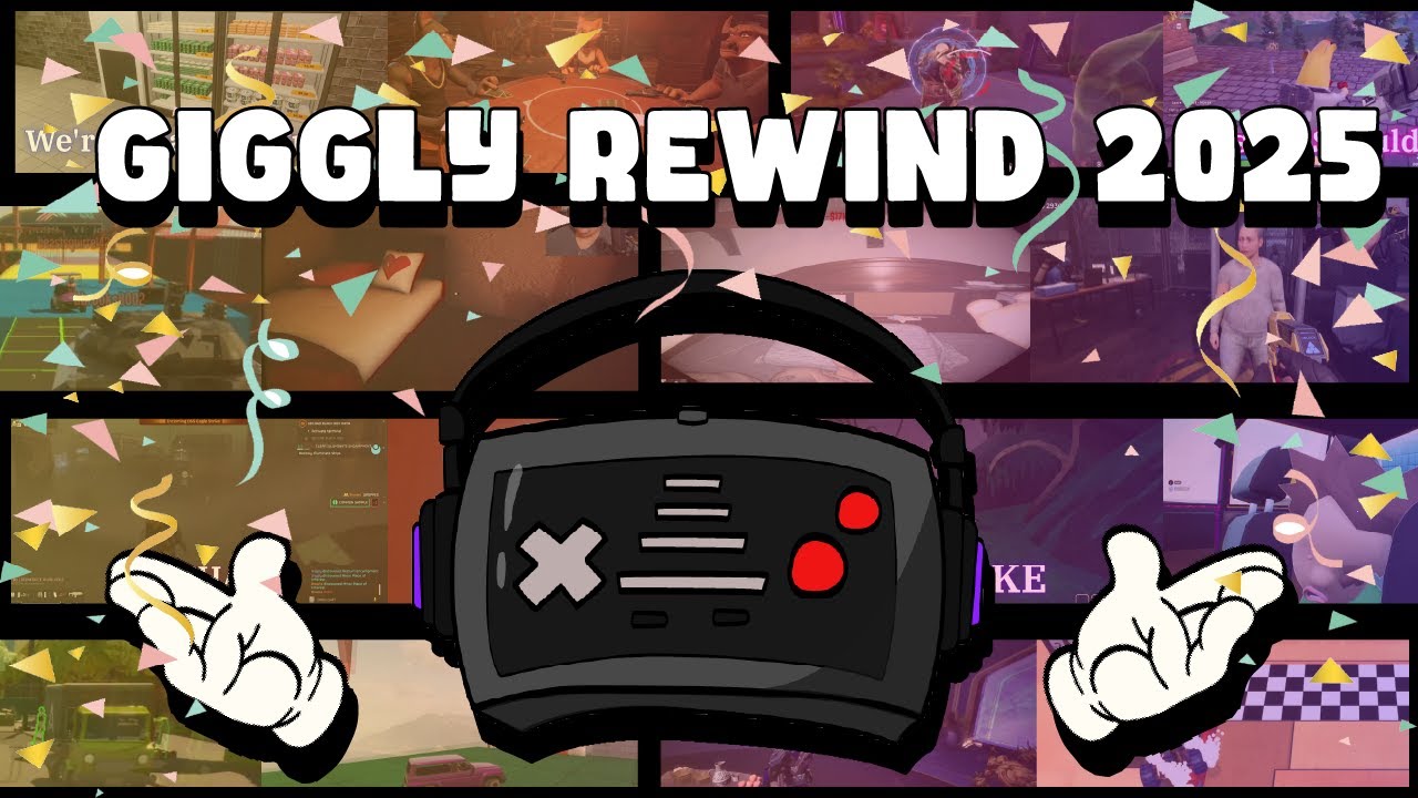 Best of 2025: The Giggly Rewind #rewind   #gamingmontage