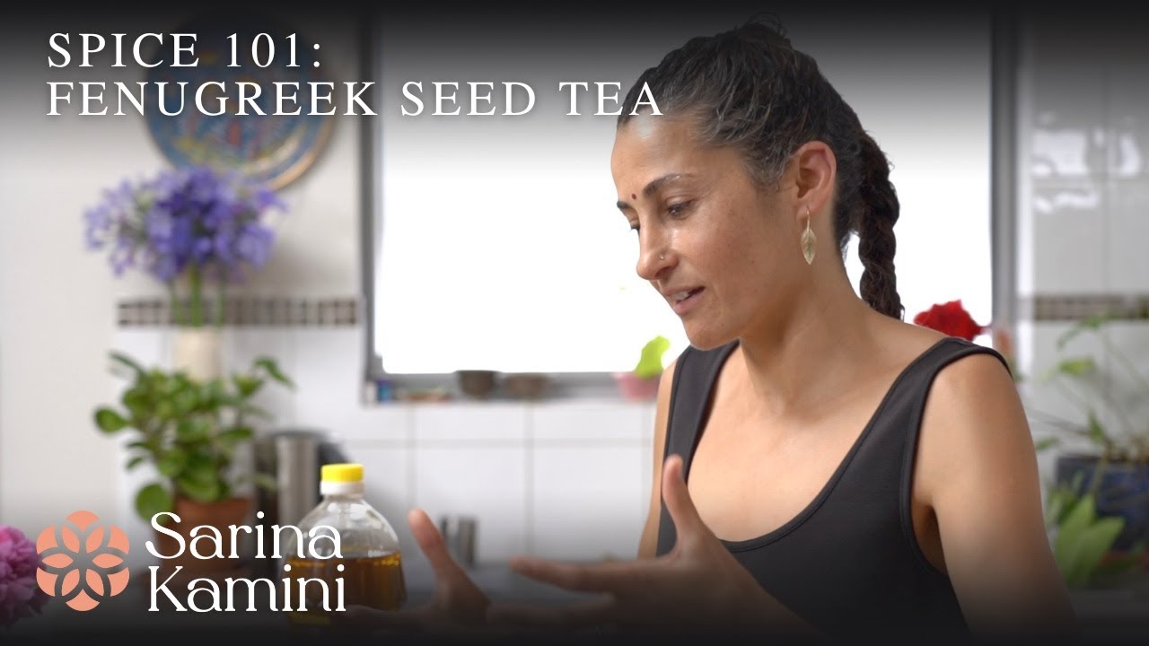 Fenugreek seed tea provides natural relief from hay fever.