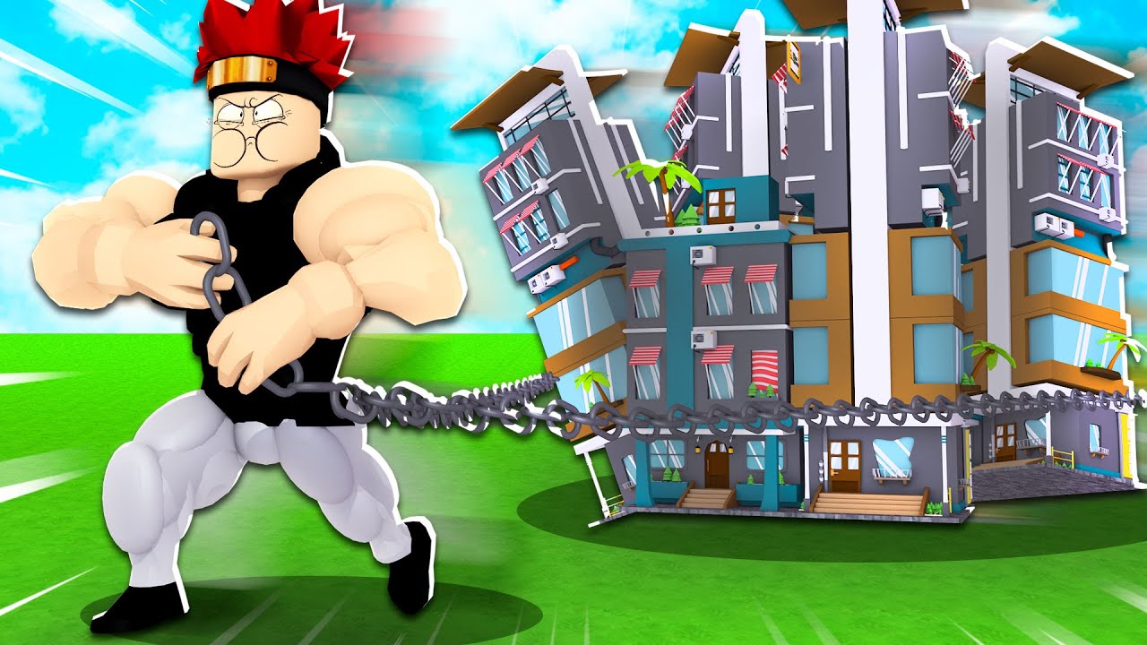 CEL MAI FORTOS OM! Roblox Strongman Simulator