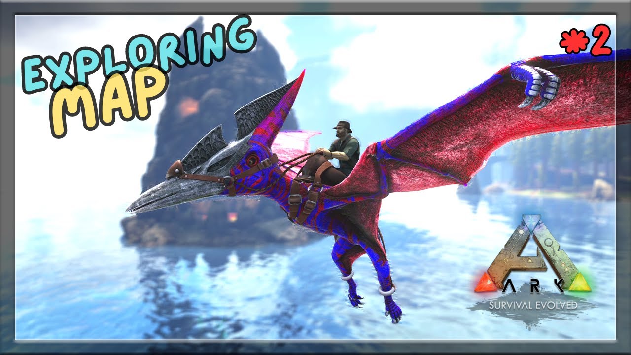 Exploring Map On Pteranodon But....😭😭?- ARK Survival Evolved -Episode 2(HINDI)