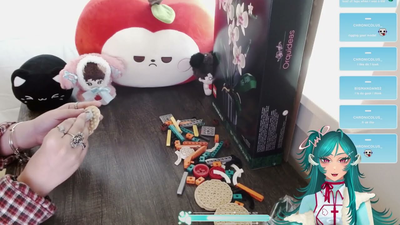 — silly girlfail attempts to build lego flowers !! :3 ʚ❤︎ɞ