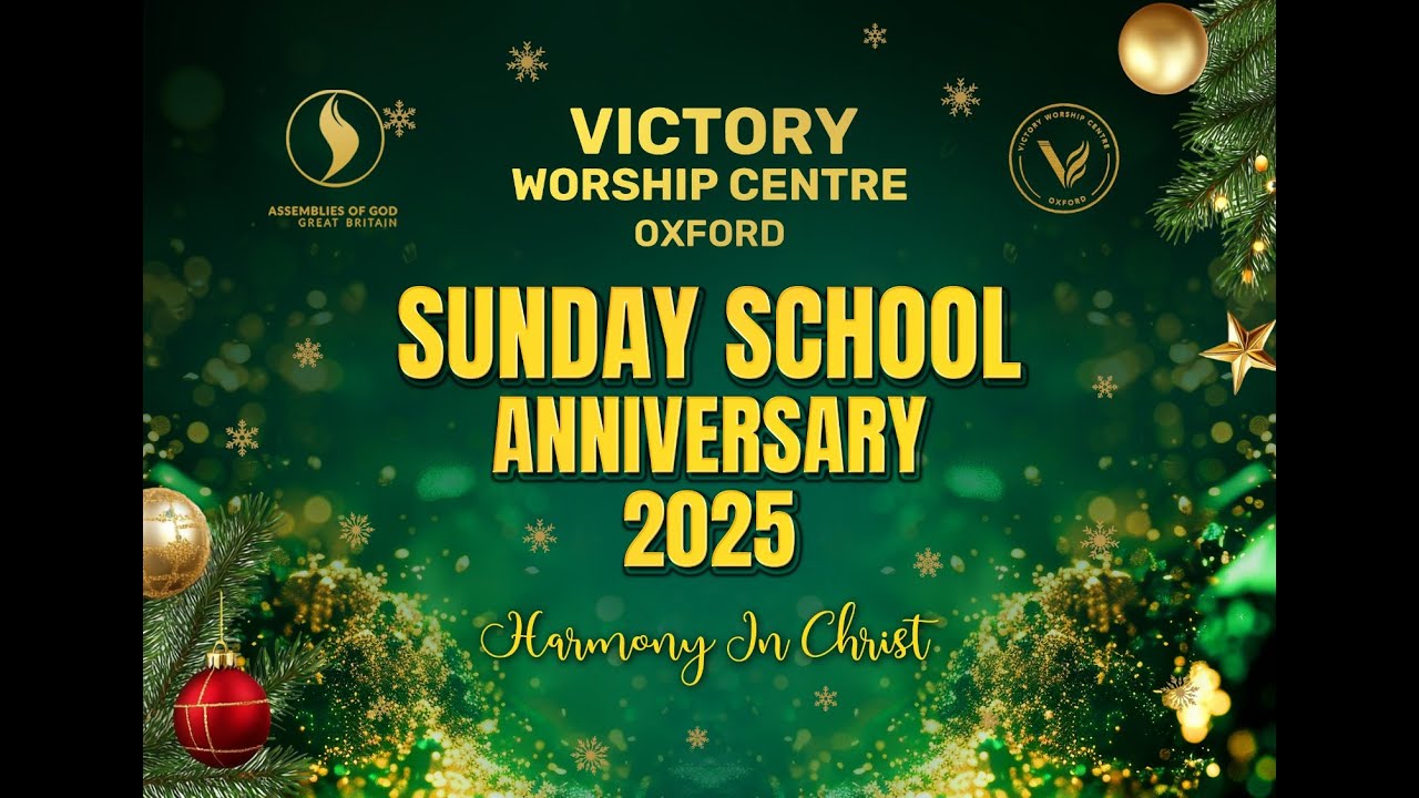 VWC OXFORD | SUNDAY SCHOOL ANNIVERSARY & HARMONY IN CHRIST | 13/DEC/2025 | വിക്ടറിമീഡിയ ടിവി ലൈവ്