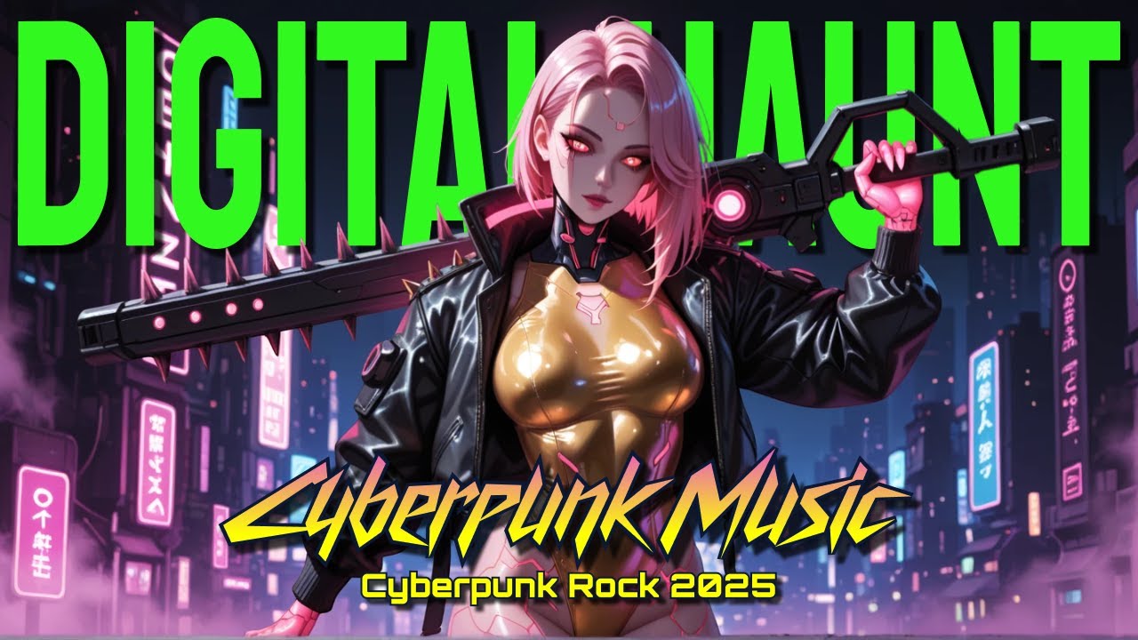 🎧 Digital Haunt – Glitchy Cyberpunk Rock Breakdown