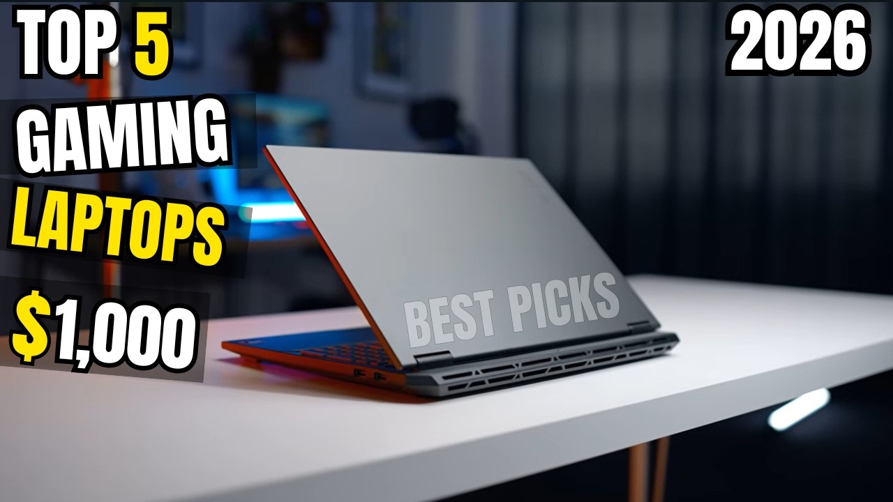 [Top 5] Best Gaming Laptops under $1000 of 2026